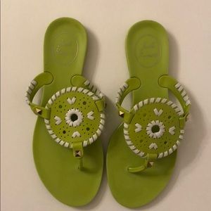 Jack Rogers Georgica Jelly Sandal, size 6